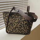 largecapacity popular allmatch canvas new trendy niche leopard print shoulder tote bagpicture23