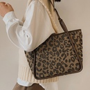 largecapacity popular allmatch canvas new trendy niche leopard print shoulder tote bagpicture21