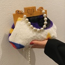 autumn and winter fashion plush bag 2021 new texture plush portable messenger bagpicture24