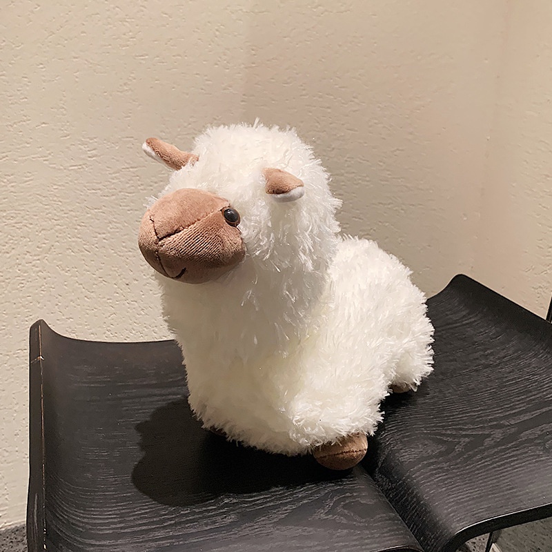 Peluche 2021 nouvelle bande dessine petite paule agneau jouet sac  dos sac de messager
