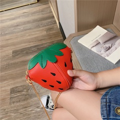 fraise mignon mini sac pour enfants sac de mode 2019 nouveau sac de décoration coréen