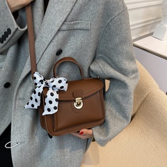 2021 autumn new trendy fashion one-shoulder messenger small bag high-end retro western style handbag