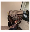 2021 new fashion autumn and winter oneshoulder messenger bag saddle bag wholesalepicture22
