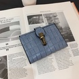 Grohandel Brieftasche weiblich kurz 2021 neues koreanisches Schloss Krokodilmuster dreifach Brieftasche Grohandelpicture84