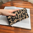 Portefeuille rtro imprim lopard femme court nouveau portemonnaie imprim sac multicartes en grospicture40