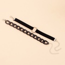 Fashion Personality Gothic Bracelet Female Black Geometric Bracelet Wholesalepicture9