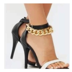 Fashion simple personality metal chain foot ornaments retro anklet anklet wholesale