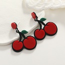 European and American Fashion Indie Pop Sweet and Cute Fruit Earrings Personality Simple Trend Exaggerated Versatile Red Cherry Earringspicture13