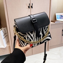 Casual handbag chain new leopard print fashionable retro one-shoulder texture simple messenger bag