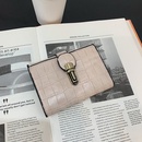 Grohandel Brieftasche weiblich kurz 2021 neues koreanisches Schloss Krokodilmuster dreifach Brieftasche Grohandelpicture81