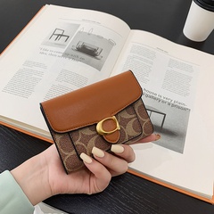 wholesale Koreanische Brieftasche Kurzdruck Geldscheinklammer Brieftasche kleine Kartentasche Großhandel
