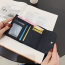 Card bag small wallet female 2021 new mini simple large capacity short card bag wholesalepicture62