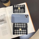 Wallet female thin section 2021 new houndstooth short wallet fabric multicard card holderpicture15