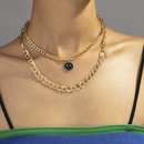 neue Art und Weise lchelndes Gesicht mehrschichtige Halskettenpersnlichkeit einfache nhende Halskette weiblichpicture6