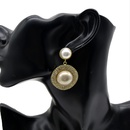 Boucles d39oreilles en perles exagres en diamant flash europen et amricain Boucles d39oreilles en zircon pour femmespicture8
