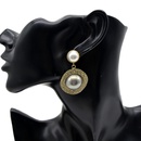 Boucles d39oreilles en perles exagres en diamant flash europen et amricain Boucles d39oreilles en zircon pour femmespicture9