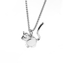 European and American Fashion Creative Kitten Puppy Pendant Street HipHop Cartoon Animal Necklace Ornamentpicture11