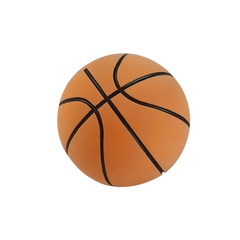 gummielastischer Mini-Basketball 6 cm hoch elastisches Spielzeug hohler aufblasbarer Kinder-Halteball im Freien