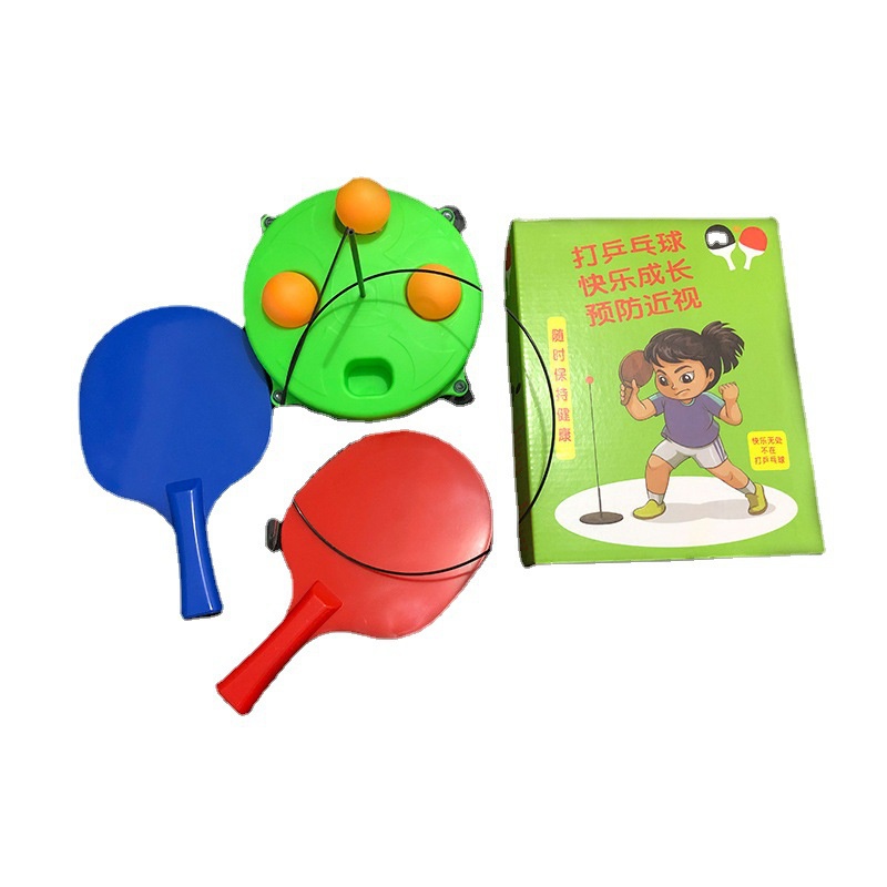 Dispositivo de entrenamiento de pelota de eje suave elstico juguete interactivo para padres e hijos antimiopa para nios al por mayor