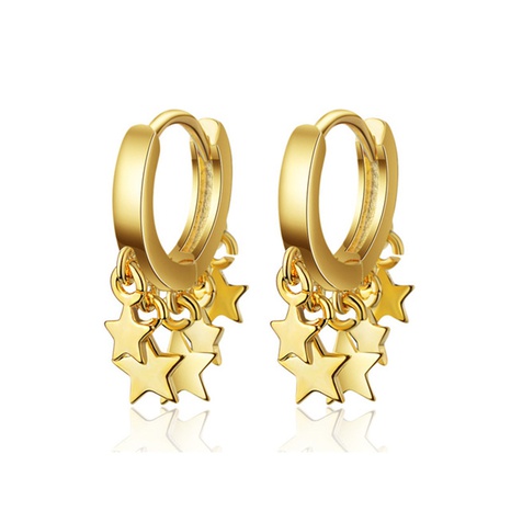 Korean temperament personality wild star earrings fashion simple earrings ear jewelry's discount tags
