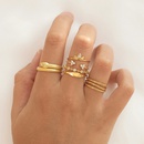 Crossborder creative personality retro snakeshaped ring real gold plating 18k snakeshaped open ring wholesalepicture10