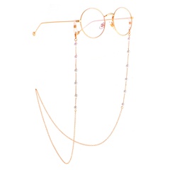 AliExpress EBay Souhaite Amazon Chaude Mode Simple 8mm Perle Chaîne lunettes de Soleil Lunettes Chaîne