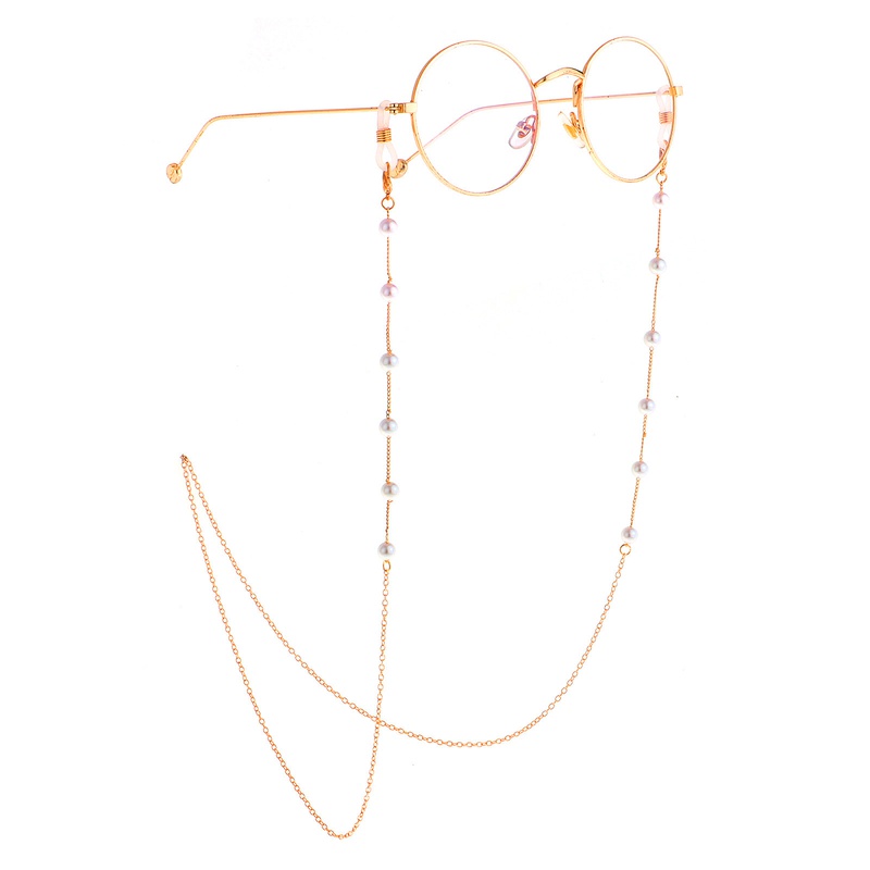 Ali Express eBay Wish Amazon heie Mode einfache 8mm Perlenkette Sonnenbrille Brille Kette