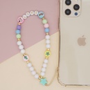 bohemian style LOVE letter mobile phone chain female soft pottery Santa Claus mobile phone lanyardpicture9