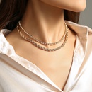 Grohandel mehrschichtige Halskette kreative Retro diamantbesetzte Schlsselbeinkette weiblich Grohandelpicture10