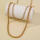 Grohandel mehrschichtige Halskette kreative Retro diamantbesetzte Schlsselbeinkette weiblich Grohandelpicture13