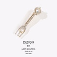 A spoon hairpin metal rhinestone spoon side clip creative design tableware metal hair accessoriespicture16