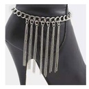 geometric punk alloy tassel anklet fashion jewelrypicture6