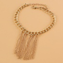 geometric punk alloy tassel anklet fashion jewelrypicture7