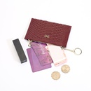 leather coin purse new key ring coin storage bag multicard snake pattern leather coin pursepicture13