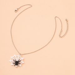 European and American temperament retro spider web tassel clavicle chain trend accessories Halloween necklace
