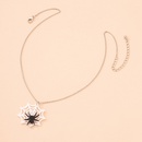 European and American temperament retro spider web tassel clavicle chain trend accessories Halloween necklacepicture9