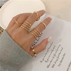 Korean Ring Female Stylish Simple and Versatile Personalized Minority Design Sense Ins Cold Wind Online Popular Index Finger Ring