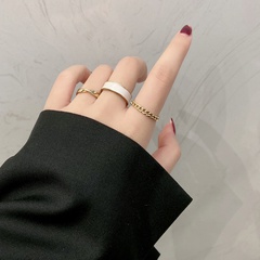 Korean Ring Female Adjustable Open Ring Ins Special-Interest Design Cold Wind High Sense Exquisite and Versatile Index Finger Ring