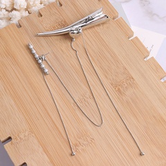 Women's Love Hairpin 2021 New Korean Style Ins Barrettes Ear Studs Integrated Niche Design Stylish Hair Accessories