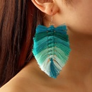 Naizhu Handmade DIY European and American Bohemian Tassel Earrings Vintage Feather Long Earrings Ethnic Earringspicture12
