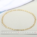 European crossborder exaggerated punk personality alloy thick chain necklace naked chain clavicle chain chokerpicture9