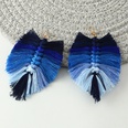 Naizhu Handmade DIY European and American Bohemian Tassel Earrings Vintage Feather Long Earrings Ethnic Earringspicture17