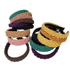 Korean style simple twist braided headband fashion autumn and winter new style braided headband