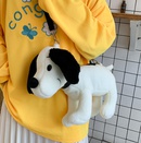 Cartoon cute puppy plush bag plush doll mobile phone shoulder messenger bagpicture18