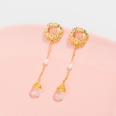 Fashion jewelry tassel earrings specialshaped natural pearl natural stone earringspicture16