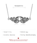 CrossBorder Hot Selling Creative Alloy Winding Snake Pendant Necklace Distressed Exaggerated and Personalized Long Clavicle Chain Ins Stylepicture10