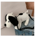 Cartoon cute puppy plush bag plush doll mobile phone shoulder messenger bagpicture19