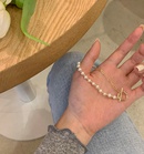Korean pearl stitching ins tide niche design sense new light luxury bracelet femalepicture8