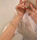 Korean pearl stitching ins tide niche design sense new light luxury bracelet femalepicture10