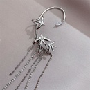 Korean version of long pierced earrings bird small animal geometric womens inlaid chain earringspicture13